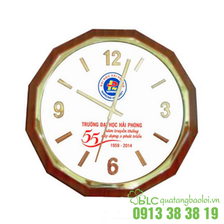 Quà tặng Bảo Lợi - Đơn vị nhận in logo quảng cáo lên đồng hồ 