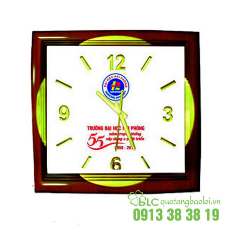 Quà tặng đồng hồ treo tường Hải Phòng - DH002