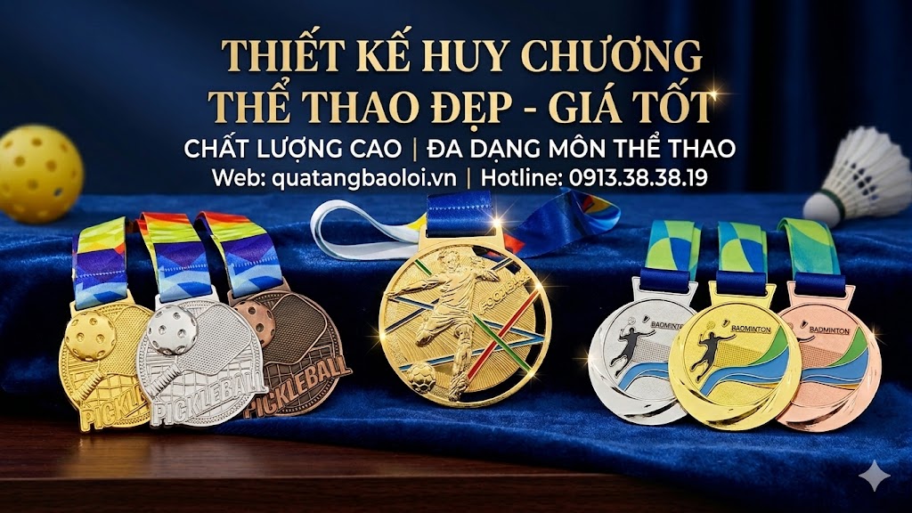 Làm Huy Chương Thể Thao tại Hải Phòng