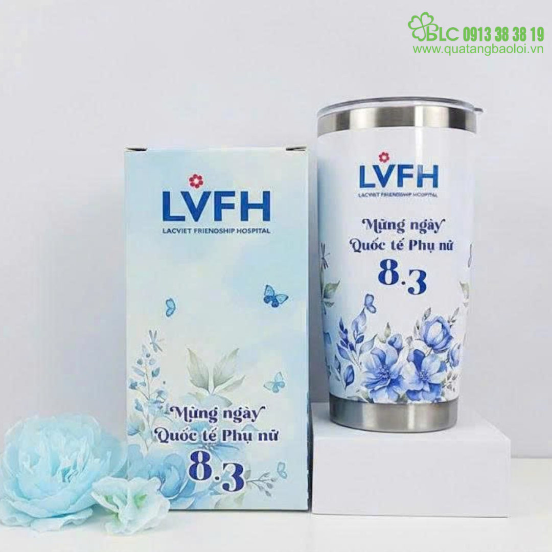 Bình giữ nhiệt cao cấp in logo sang trọng