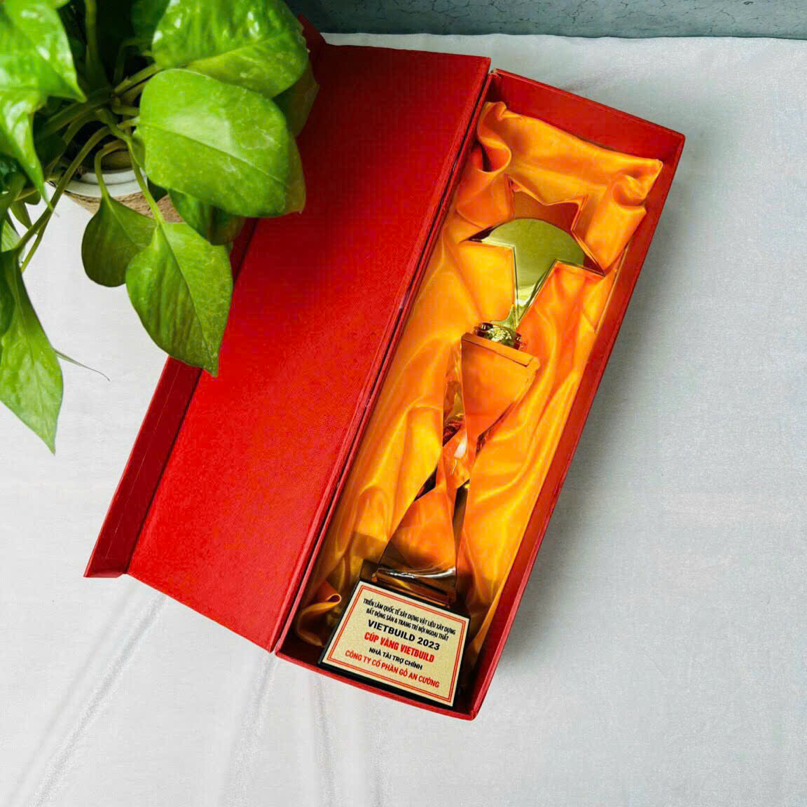 Cúp pha lê cao cấp Hải Phòng- CPL044 tại Quà tặng Bảo Lợi đã trở thành một biểu tượng đẹp