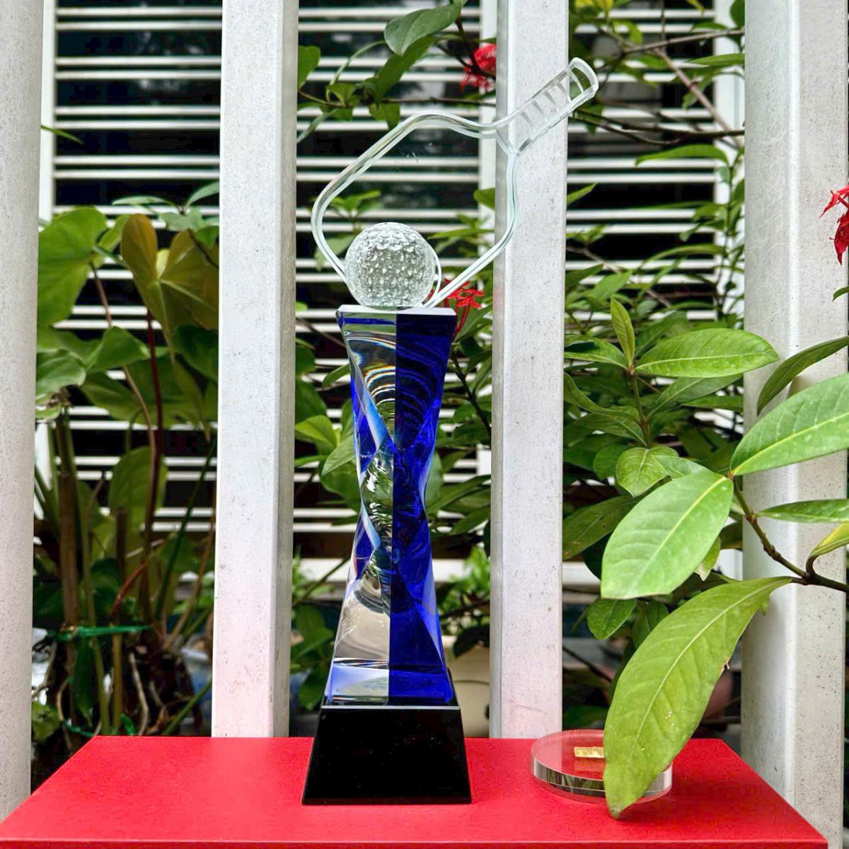 Cúp thể thao pha lê- CPL038