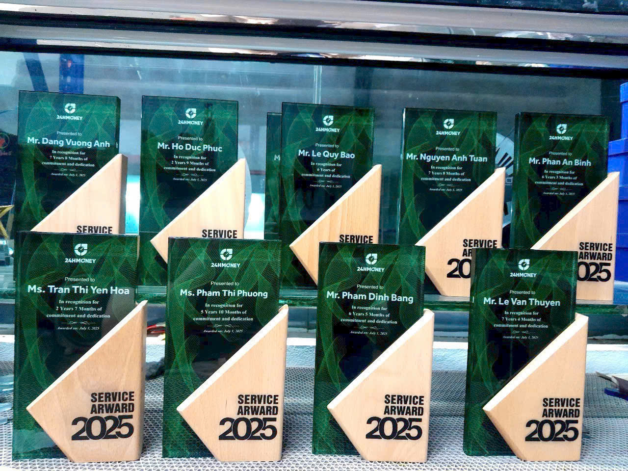 Đây không chỉ là một vật phẩm khen thưởng, mà còn là biểu tượng động lực