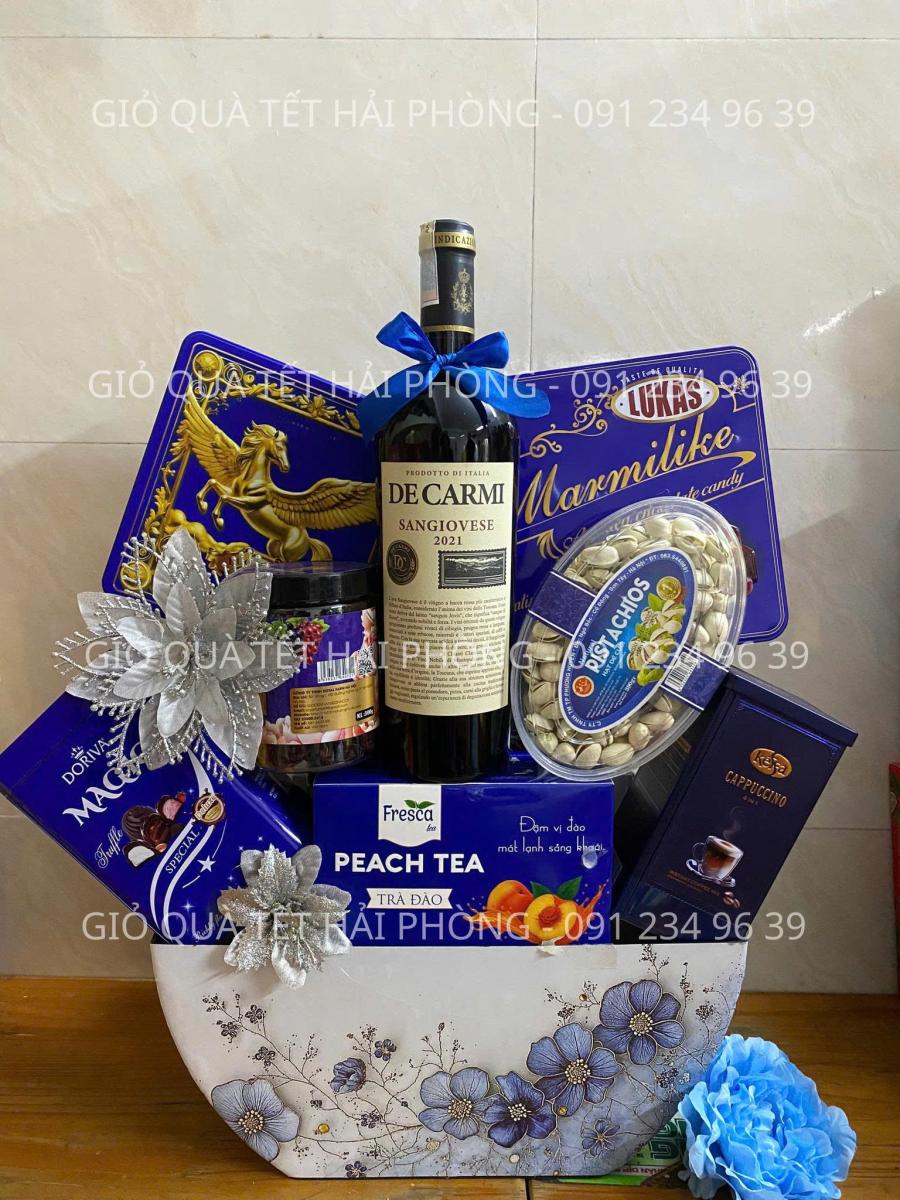 Giỏ Quà Tết Sang Trọng