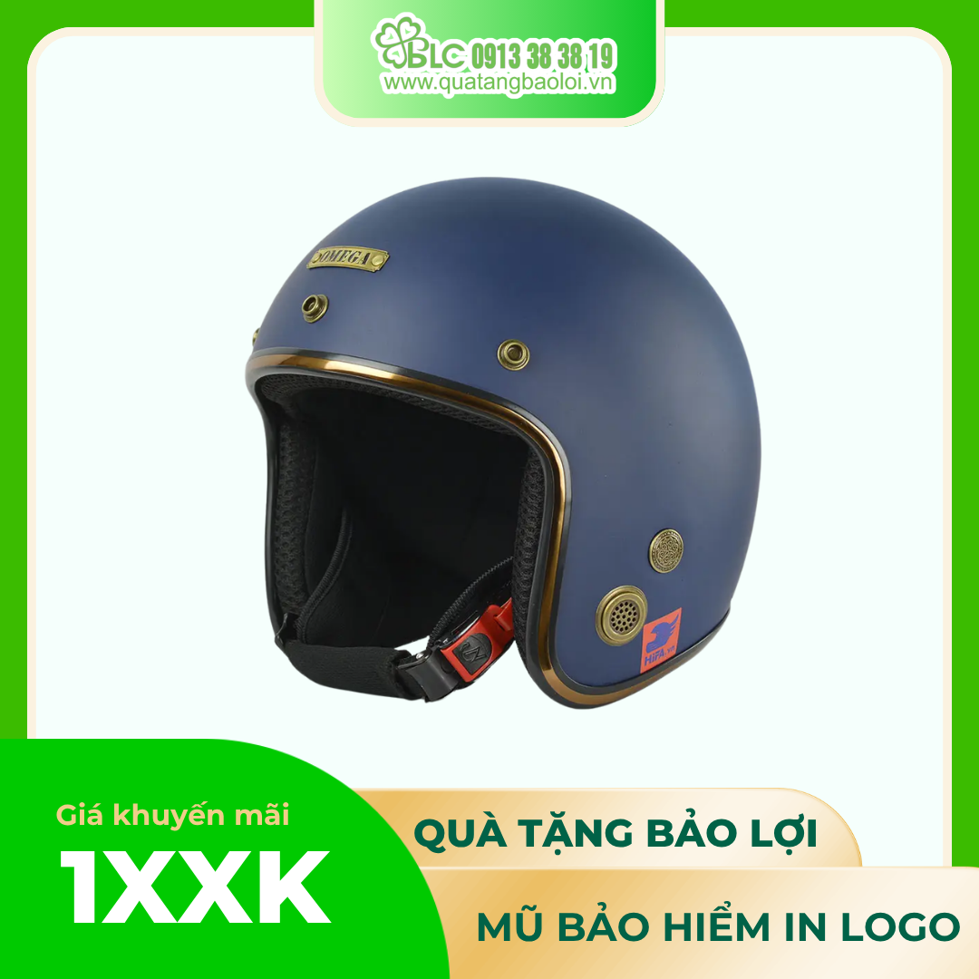 Mũ 3/4 đầu mang lại khả năng che phủ tốt hơn so với mũ nửa đầu