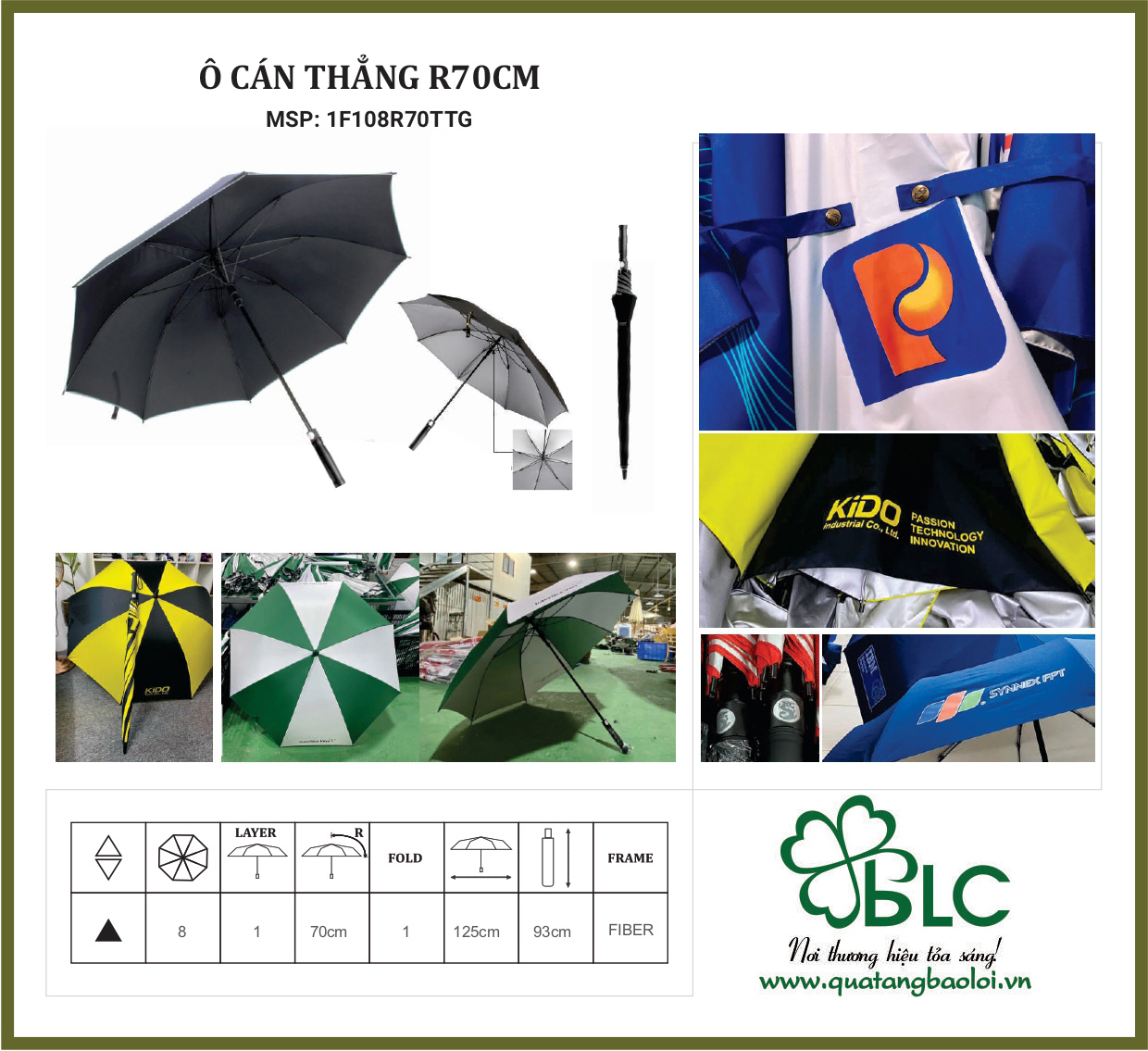 Ô UV chống nắng – Phù hợp sự kiện ngoài trời