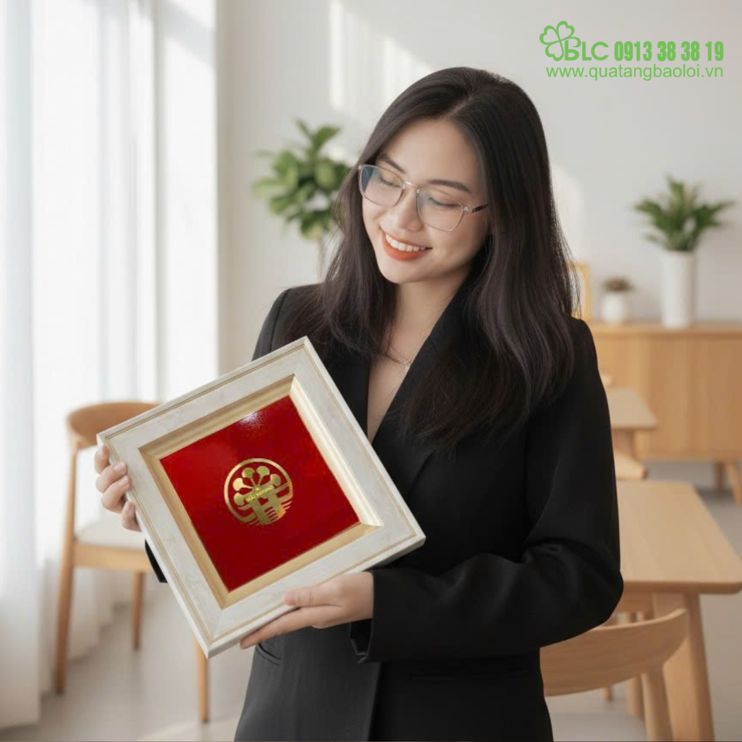 Tranh đồng ăn mòn huy hiệu thành phố Hải Phòng