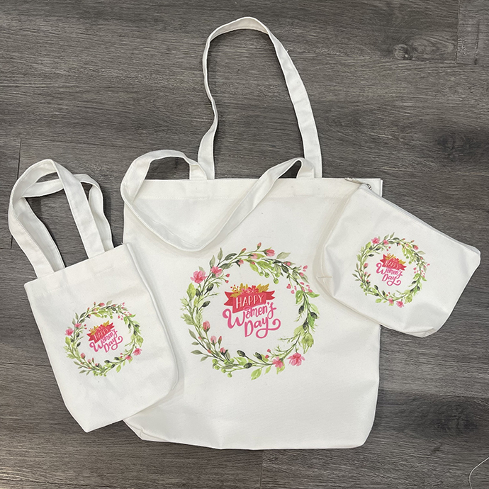 Túi Tote Vải Canvas In Logo – Xu Hướng Quà 8/3 Thân Thiện Môi Trường