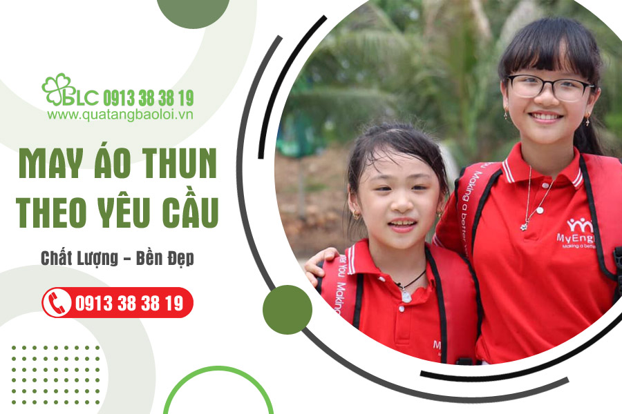 Xưởng may áo thun theo yêu cầu chất lượng, bền đẹp