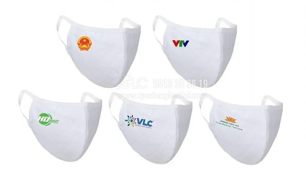 Cung cấp khẩu trang vải in logo theo yêu cầu chất lượng, giá rẻ