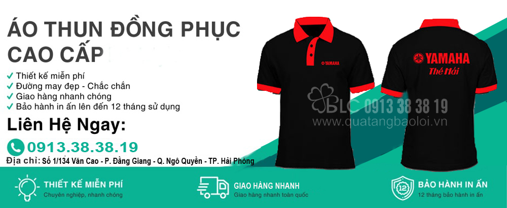 Quà tặng Bảo Lợi chuyên in áo đồng phục giá rẻ, chất lượng tại Hải Phòng