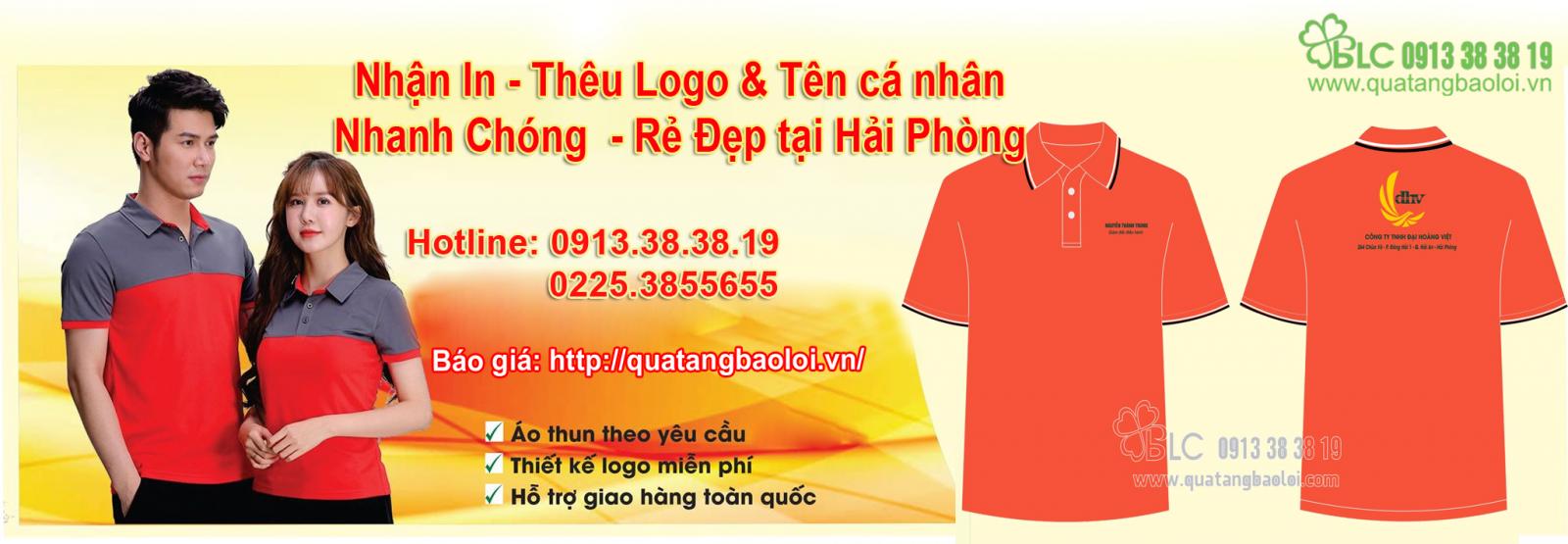 BLC-GIFT Nhận In - Thêu Logo & Tên cá nhân Nhanh Chóng - Rẻ Đẹp tại Hải Phòng