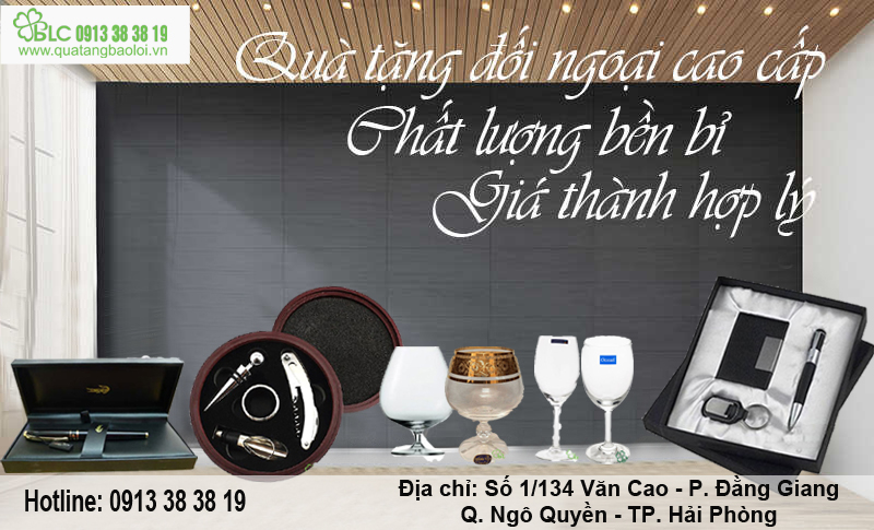 Quà tặng Bảo Lợi chuyên cung cấp quà tặng dành cho đối tác nước ngoài tinh tế, chính hãng, chất lượng tại Hải Phòng