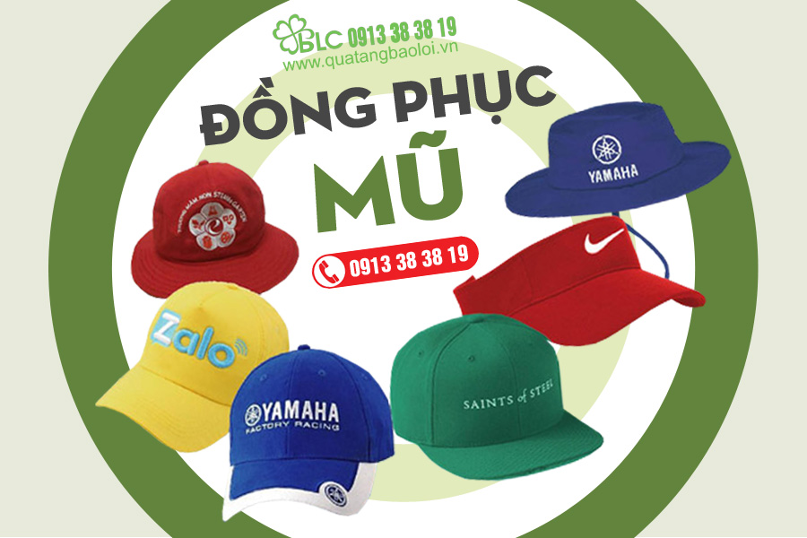 May, in mũ đồng phục giá tốt, chất lượng số 1 Hải Phòng