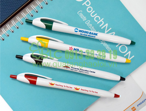 Xưởng in bút bi quảng cáo, bút bi in logo đẹp, chính hãng giá rẻ