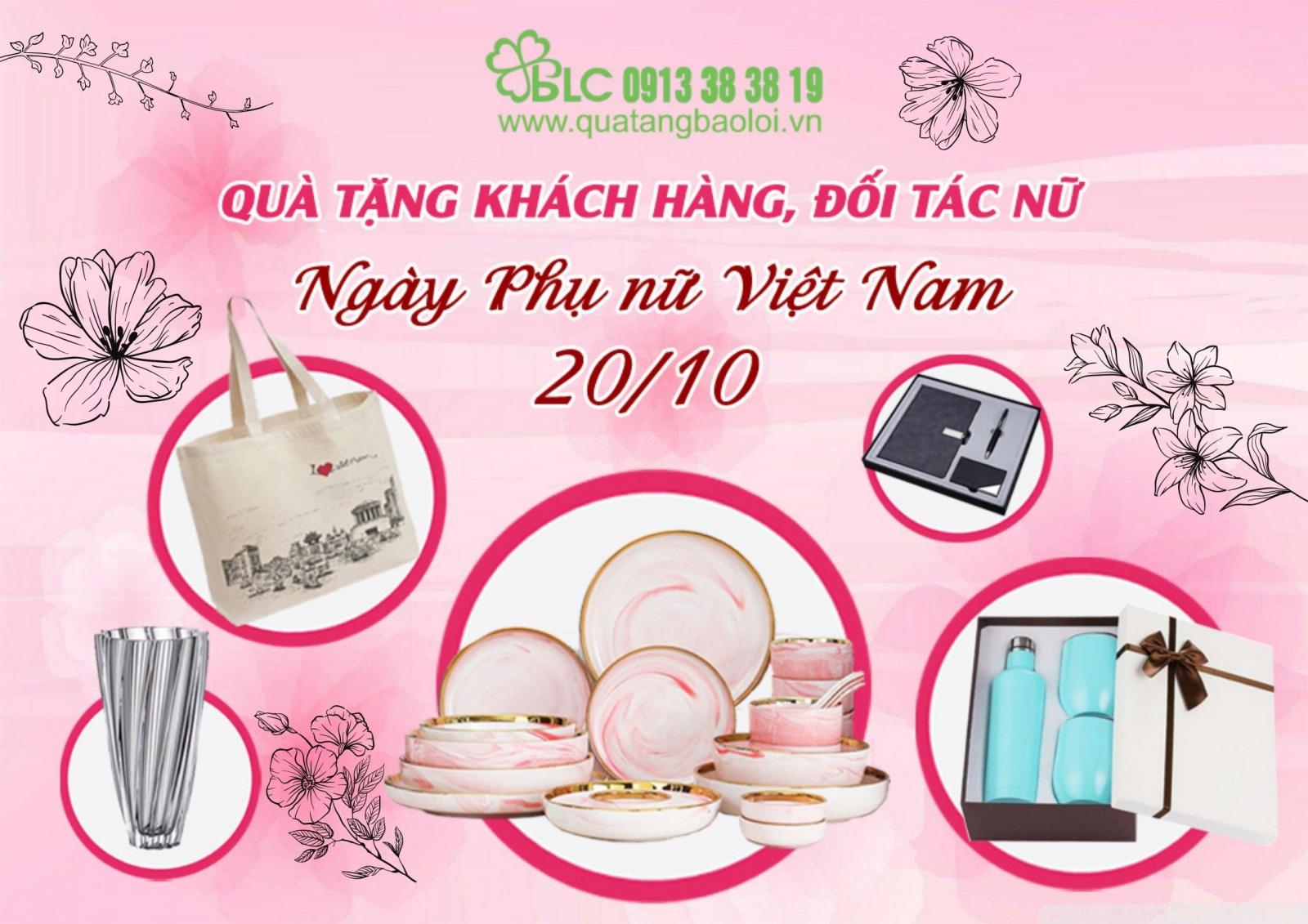 Top những món quà 20/10 cho khách hàng, đối tác nữ độc đáo có tại Quà tặng Bảo Lợi