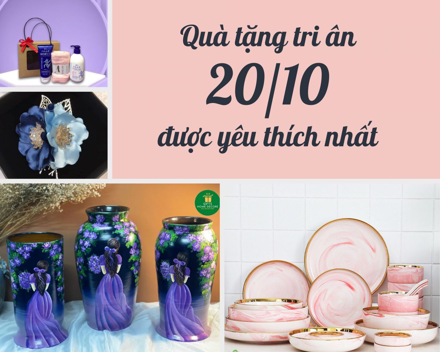  Quà tặng tri ân 20/10 được yêu thích nhất 2022 tại Hải Phòng