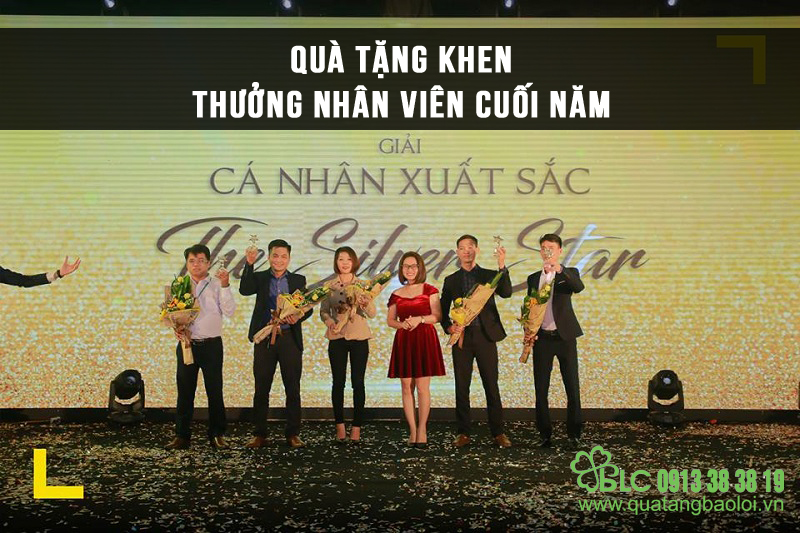 Quà tặng khen thưởng nhân viên cuối năm ý nghĩa, độc đáo