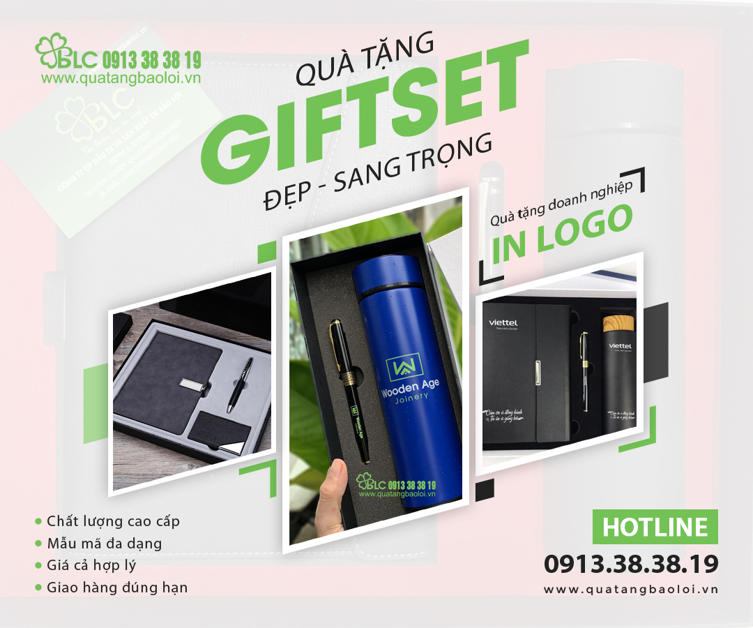 Tổng hợp các mẫu giftset đẹp, sang trọng nhất 2023 