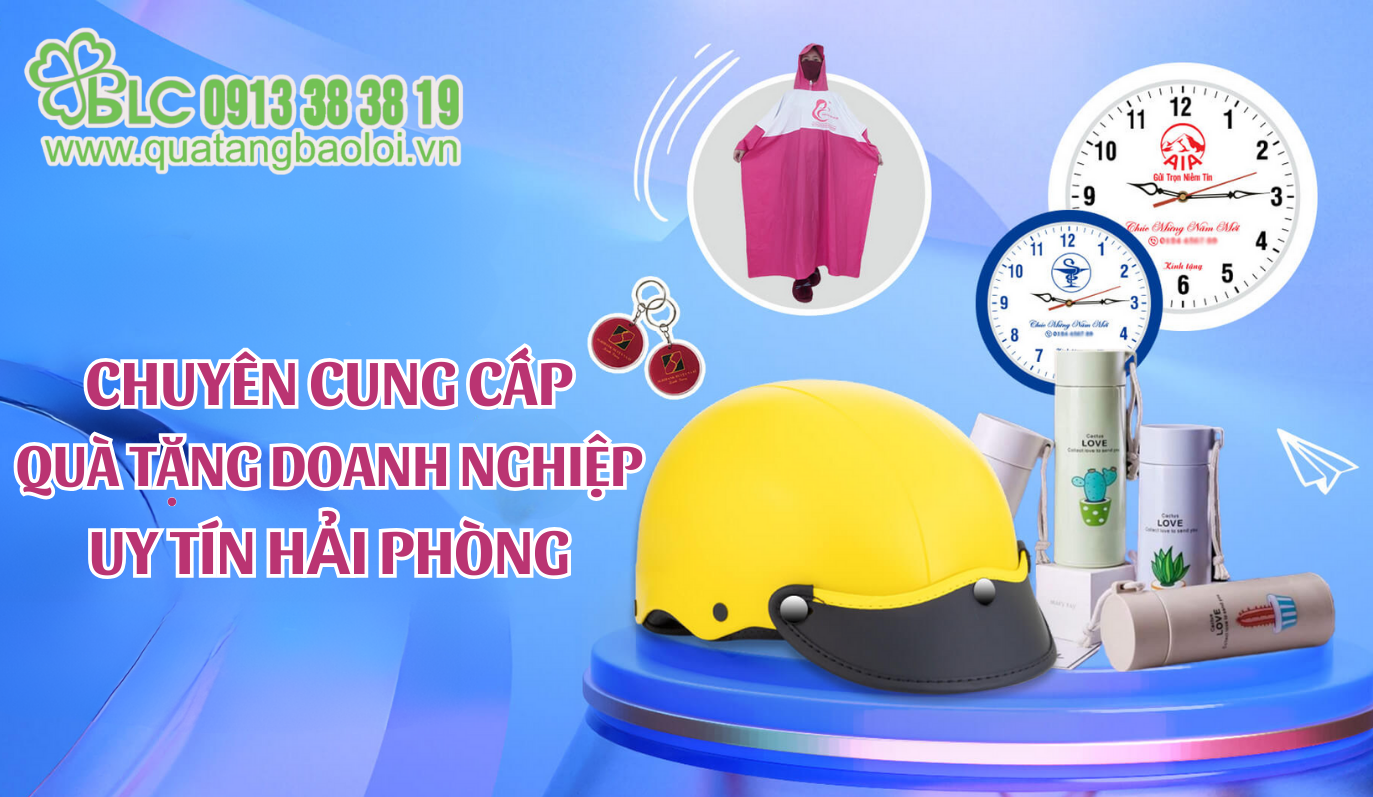 Đơn vị chuyên cung cấp quà tặng doanh nghiệp uy tín tại Hải Phòng