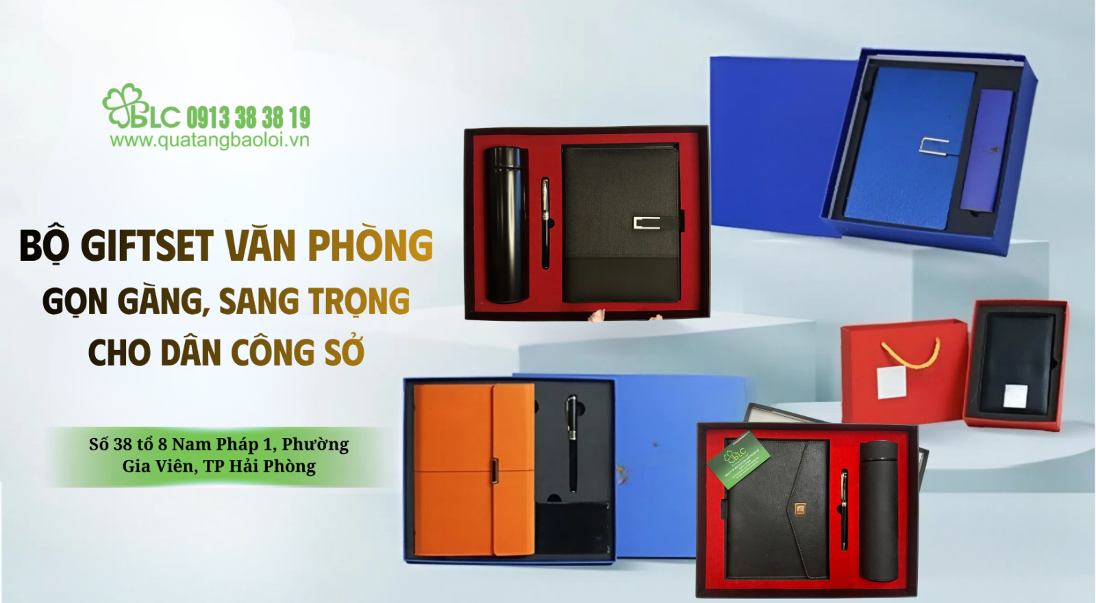 Bộ Giftset Văn Phòng – Gọn Gàng, Sang Trọng, Dành Riêng Cho Dân Công Sở