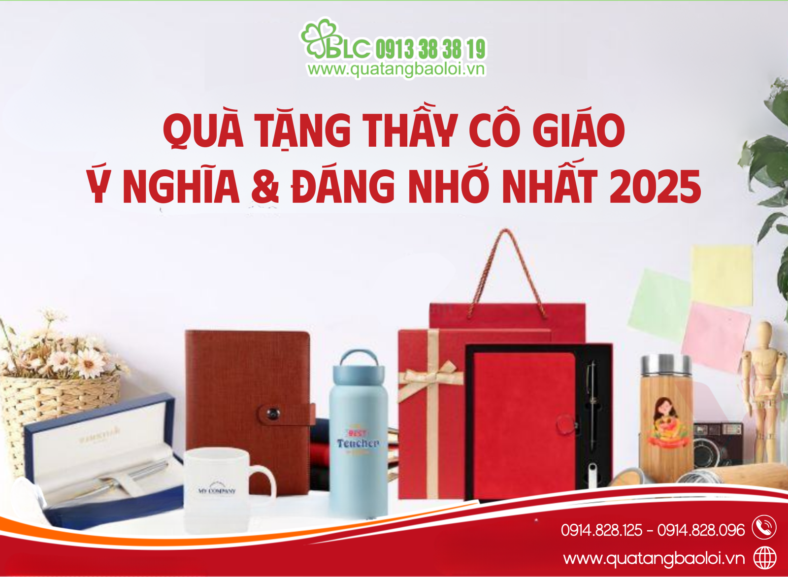 Gợi ý top 10 món quà tặng thầy cô giáo ý nghĩa & đáng nhớ nhất 2025