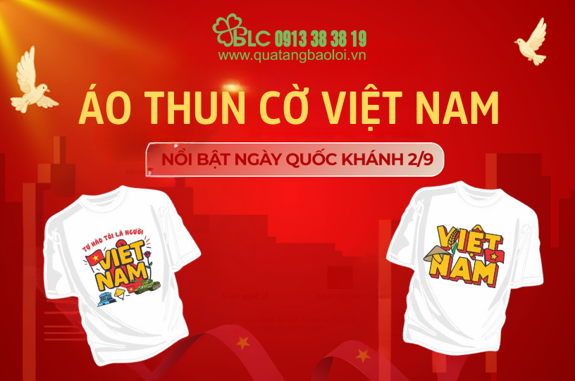 Áo Thun Cờ Việt Nam – Đồng Phục Sự Kiện Mừng 2/9