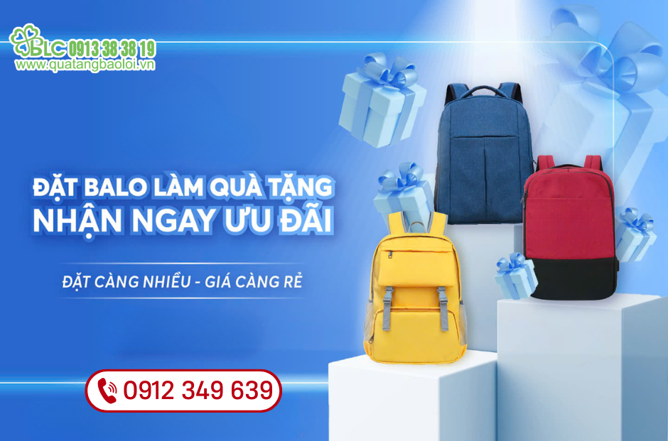 Balo In Logo – Món Quà Ý Nghĩa Chào Đón Năm Học Mới