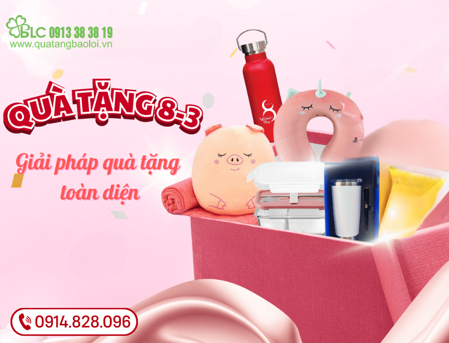Top Mẫu Quà 8/3 In Logo Được Doanh Nghiệp Lựa Chọn Nhiều Nhất