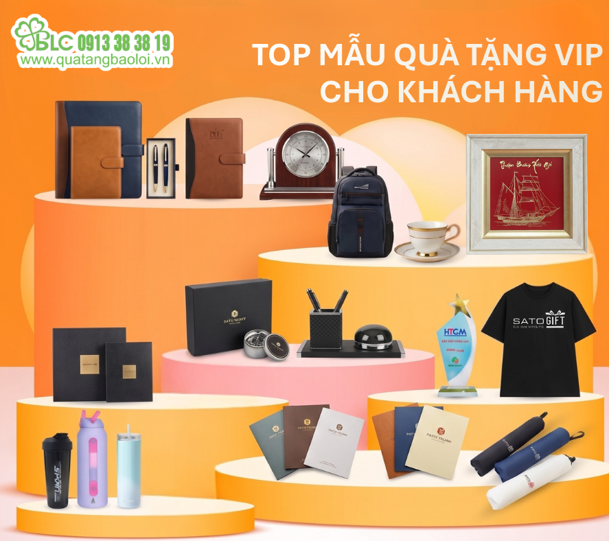 Top Mẫu Quà Tặng VIP Cho Khách Hàng Ngân Hàng Sang Trọng Nhất