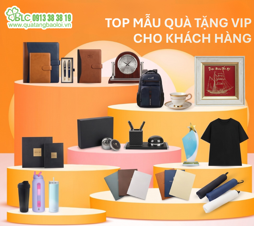 Top Mẫu Quà Tặng VIP Cho Khách Hàng Ngân Hàng Sang Trọng Nhất