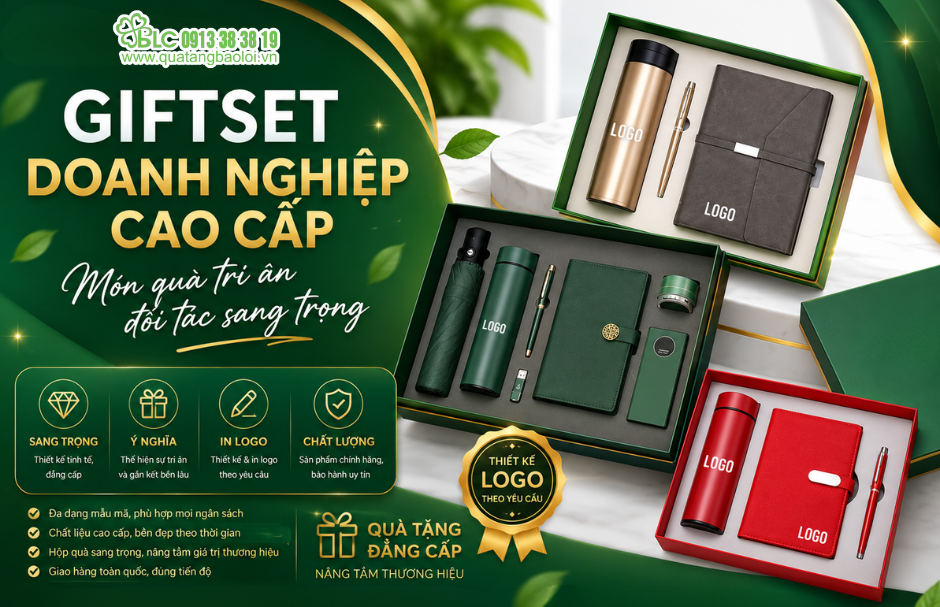 Giftset Doanh Nghiệp Cao Cấp – Món Quà Tri Ân Đối Tác Sang Trọng