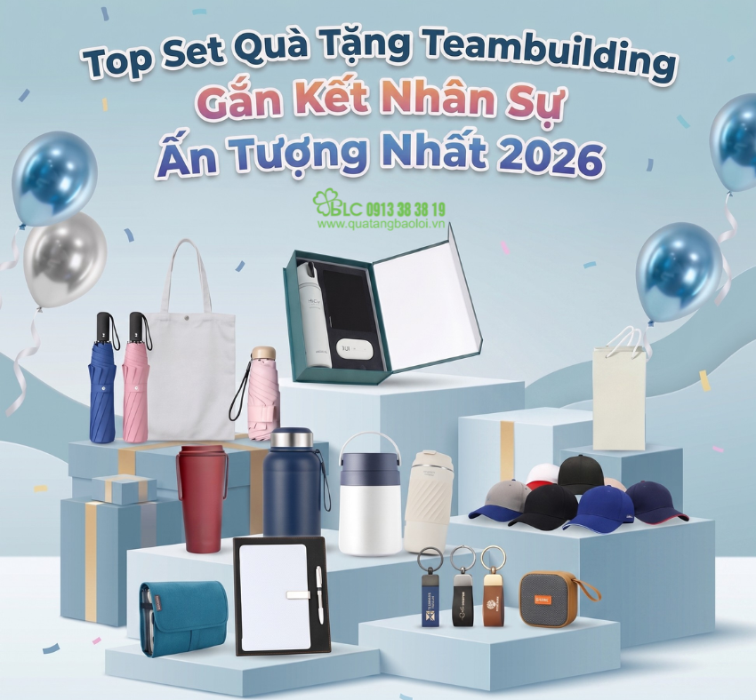 Top Set Quà Tặng Teambuilding Gắn Kết Nhân Sự Ấn Tượng Nhất 2026