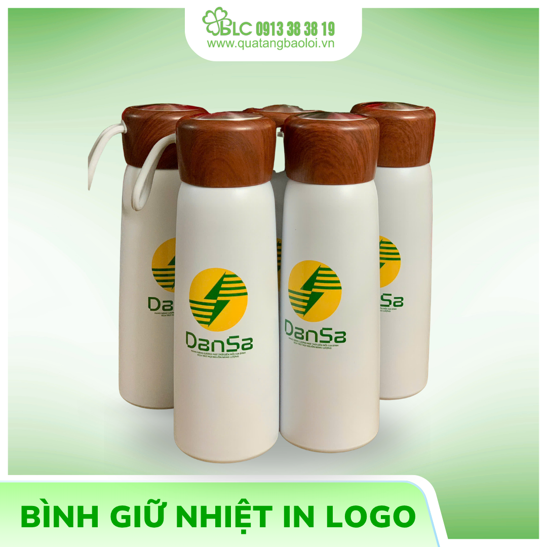 Bình giữ nhiệt in logo