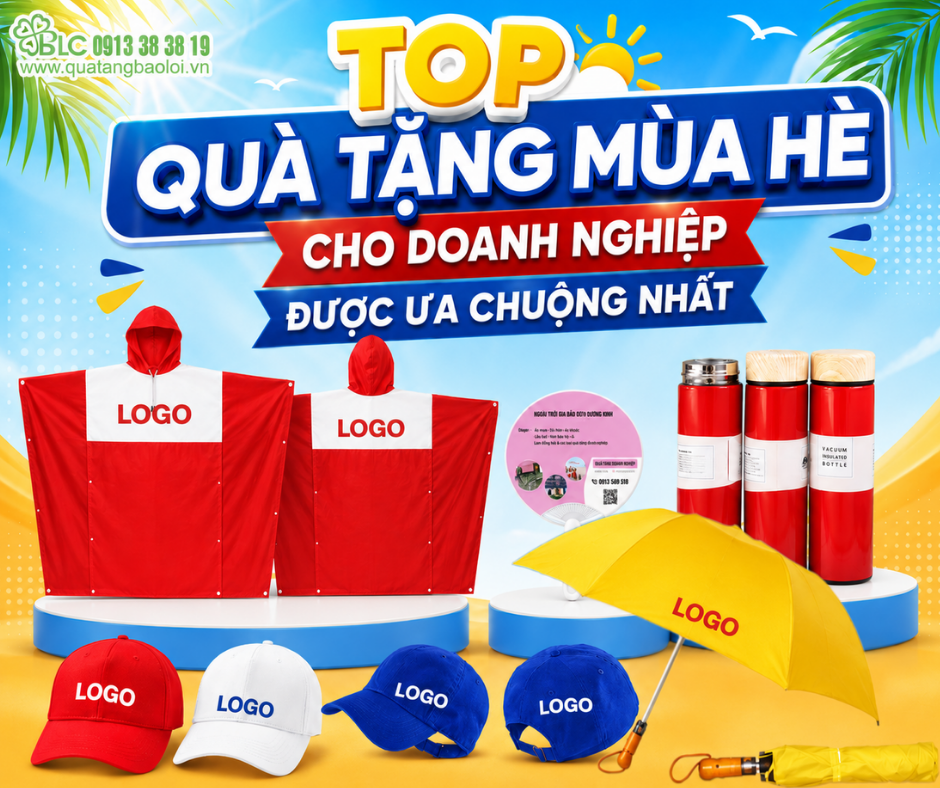 Top Quà Tặng Mùa Hè Cho Doanh Nghiệp Được Ưa Chuộng Nhất