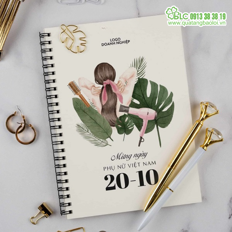 Sổ tay in logo – Quà tặng phù hợp với khách hàng công sở
