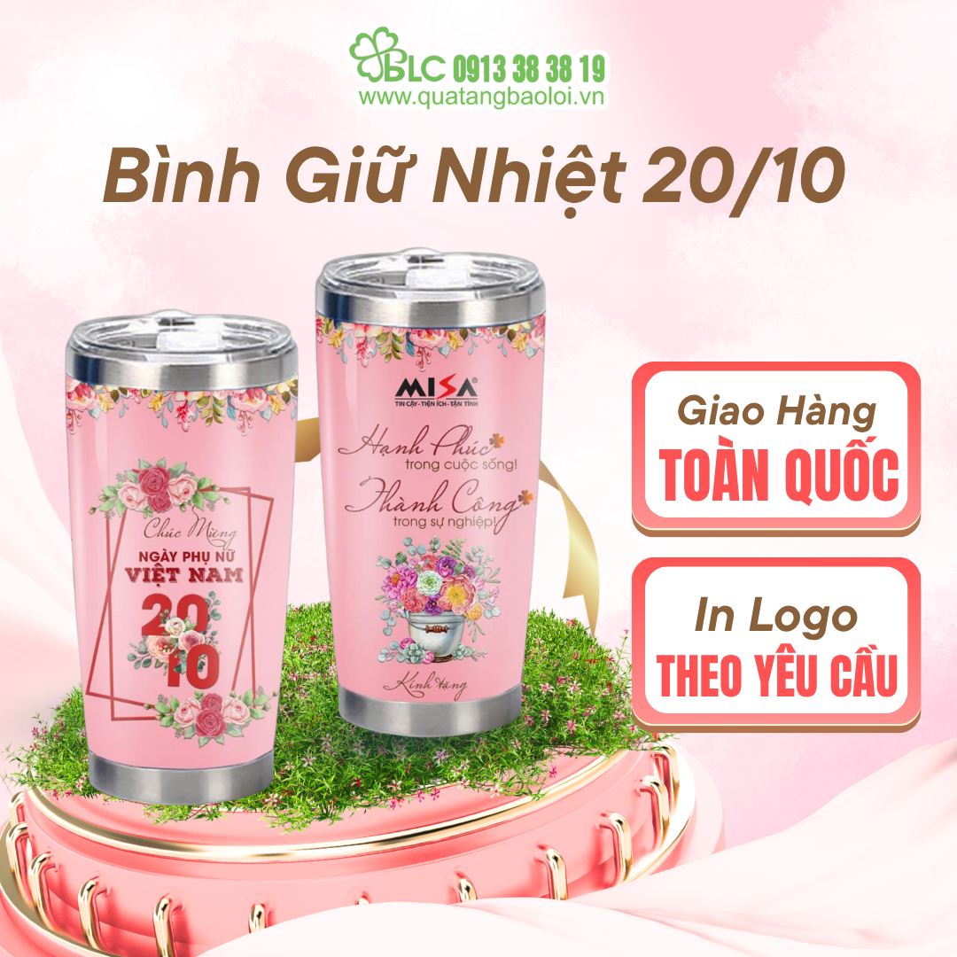 Bình giữ nhiệt dáng cao thanh lịch