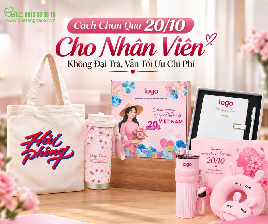 Cách Chọn Quà 20/10 Cho Nhân Viên Không Đại Trà, Vẫn Tối Ưu Chi Phí