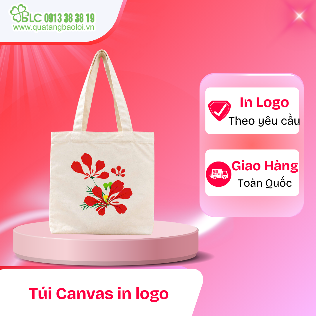 Túi canvas phù hợp với xu hướng sử dụng những sản phẩm có thể tái sử dụng nhiều lần