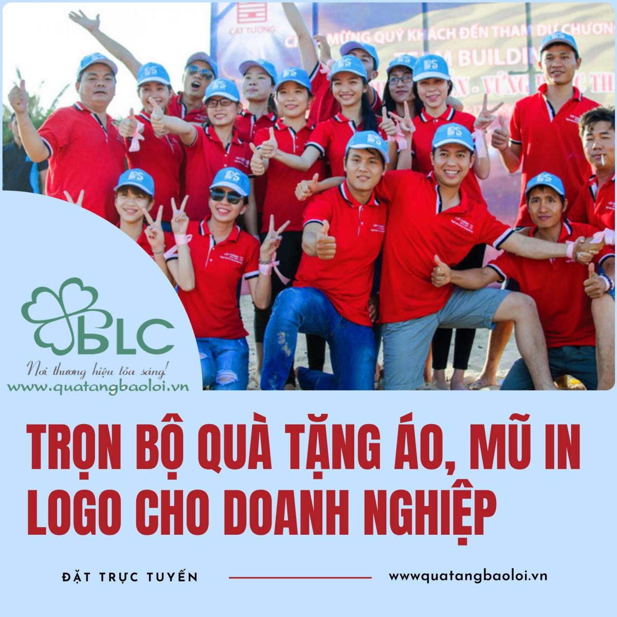 Bộ quà tặng áo, mũ in logo đẹp, giá rẻ cho tổ chức, doanh nghiệp