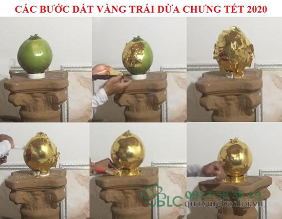 cách làm dừa dát vàng tại hải phòng