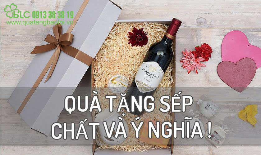 Quà Tặng Bảo Lợi gợi ý quà tặng sinh nhật sếp độc đáo, ý nghĩa