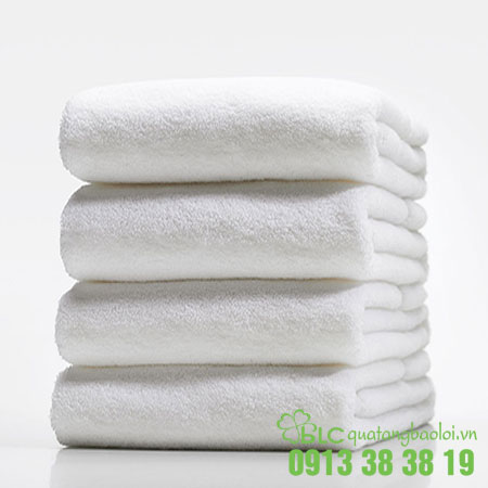 Khăn tắm in thêu logo theo yêu cầu - KT013