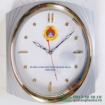 Quà tặng đồng hồ treo tường Hải Phòng - DH003